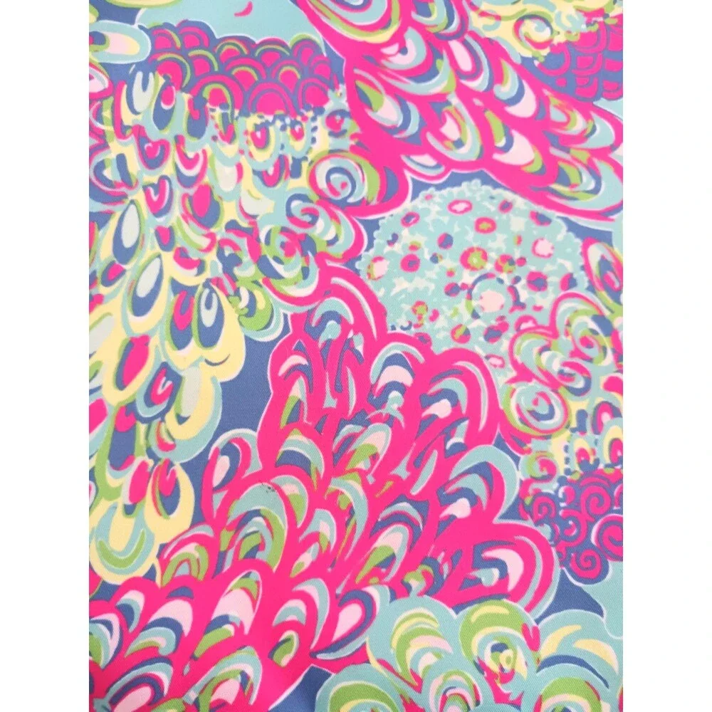 Lilly Pulitzer Folio/Tablet Sleeve Lilly's Lagoon Neoprene Zip Around 13x10